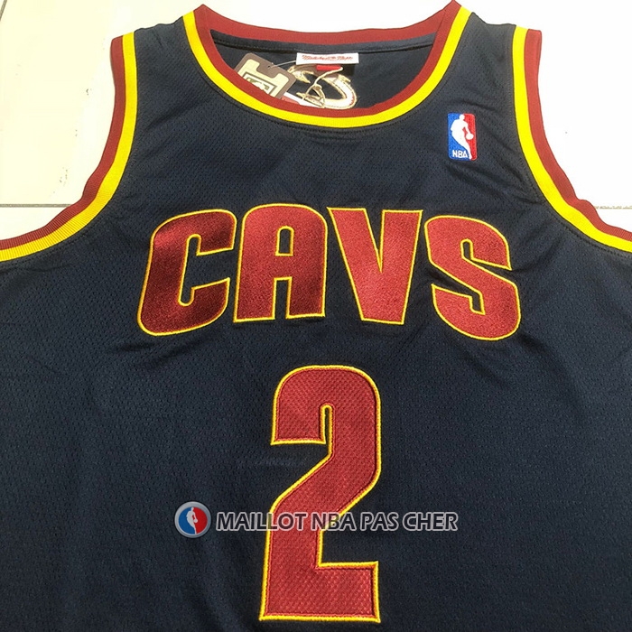 Maillot Cleveland Cavaliers Kyrie Irving NO 2 Mitchell & Ness 2011-12 Bleu